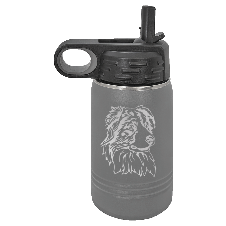 Australian Shepherd Water Bottle