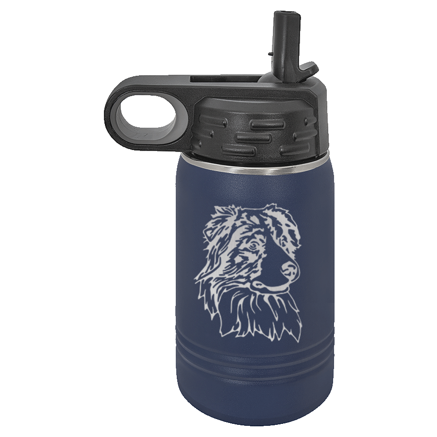 Australian Shepherd Water Bottle
