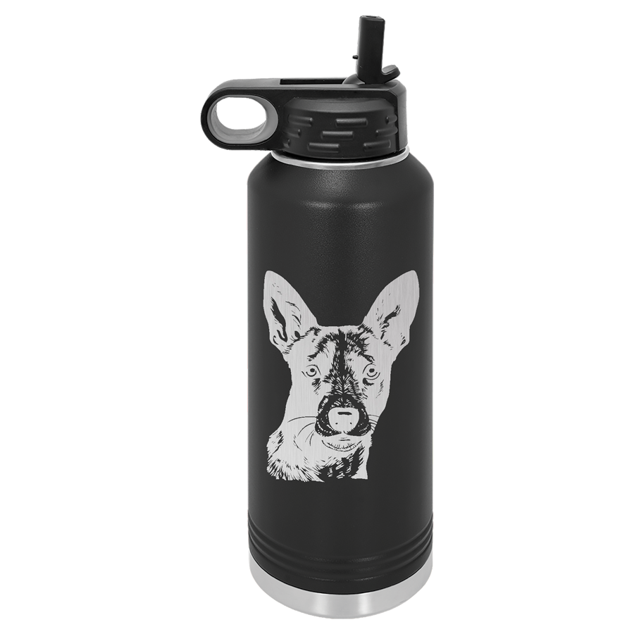 Basenji Water Bottle