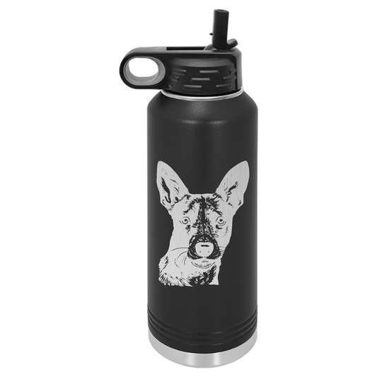 Basenji Water Bottle
