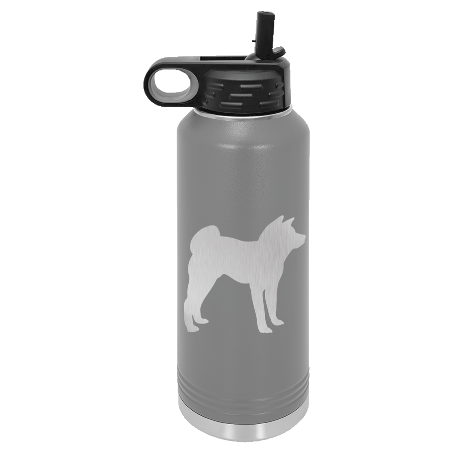 Akita Water Bottle