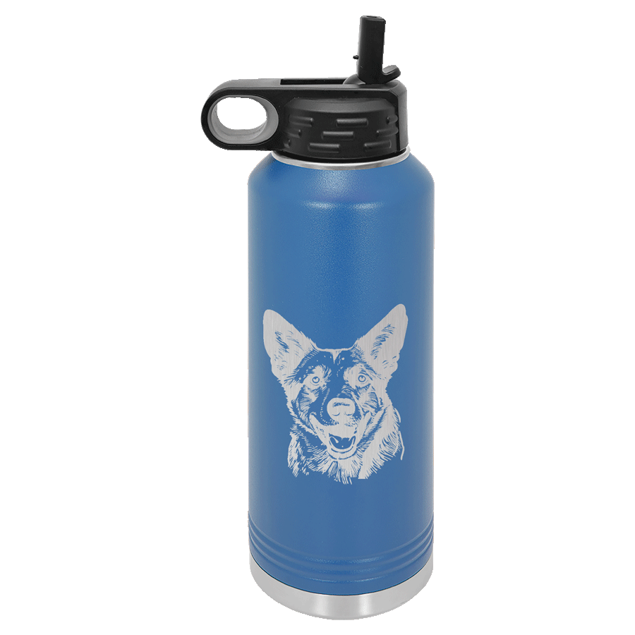 Australian Cattle Dog Water Bottle