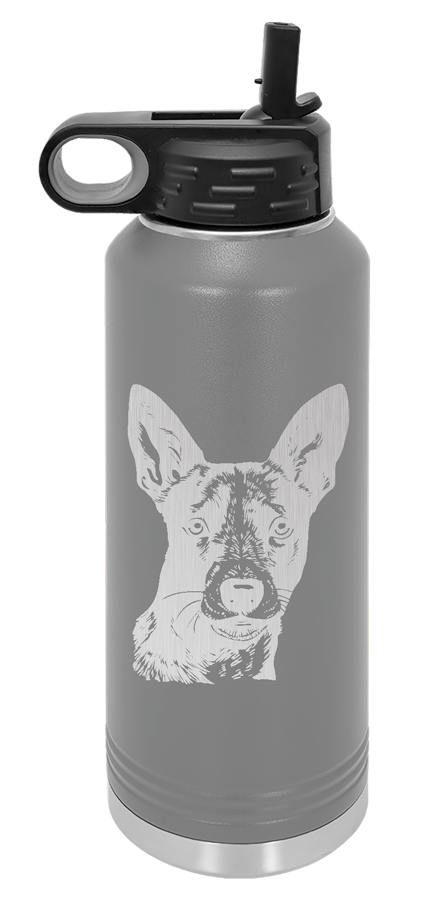 Basenji Water Bottle