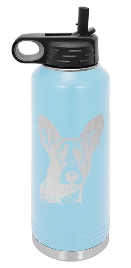 Basenji Water Bottle