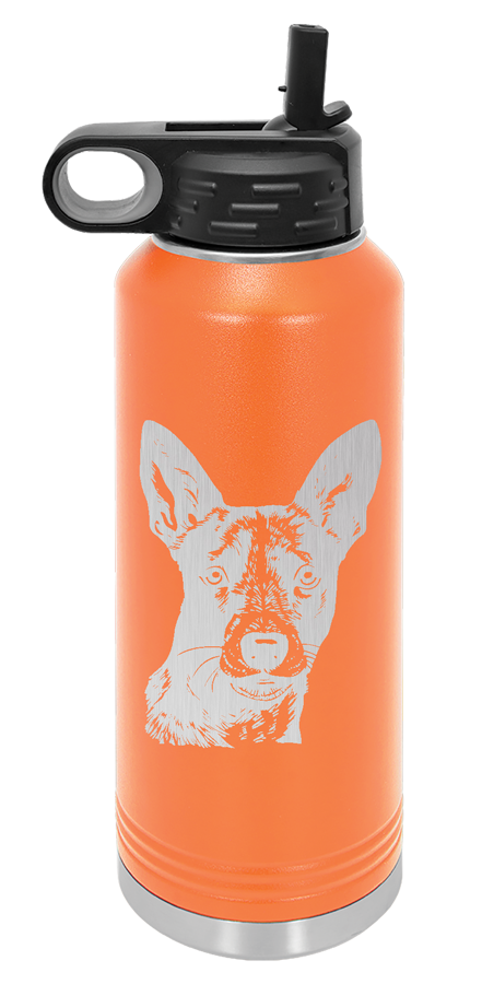 Basenji Water Bottle