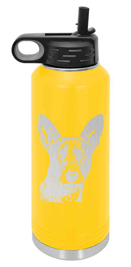 Basenji Water Bottle