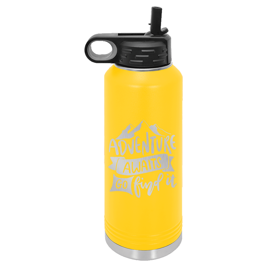 Adventure Awaits Water Bottle