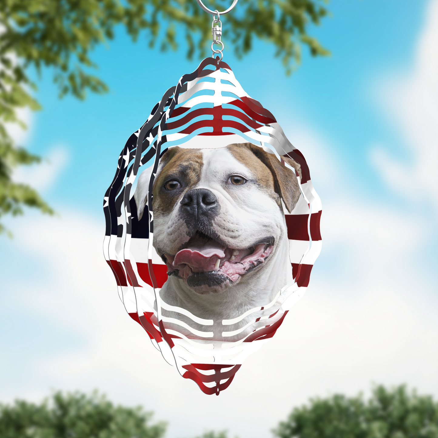 American Bulldog Wind Spinner