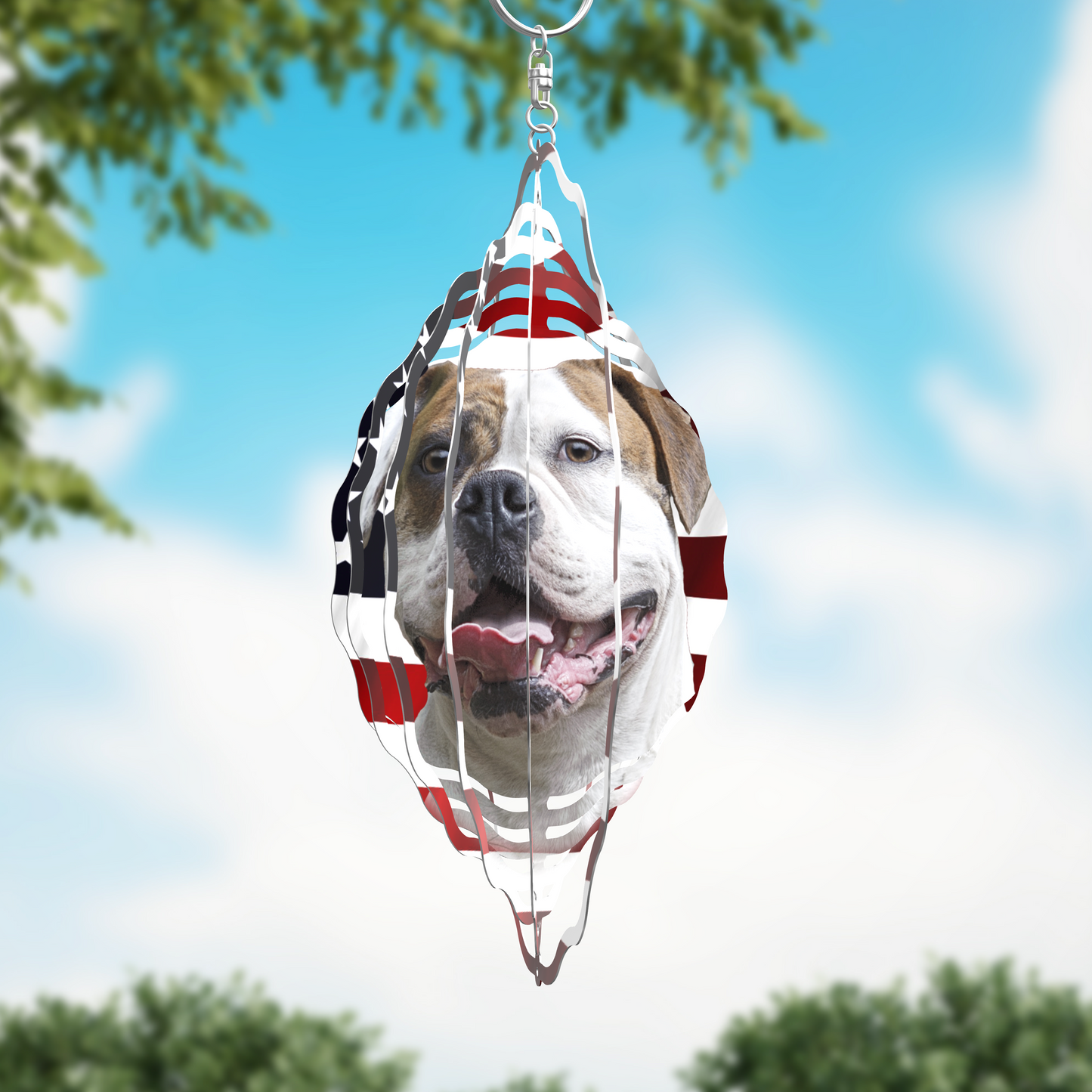 American Bulldog Wind Spinner