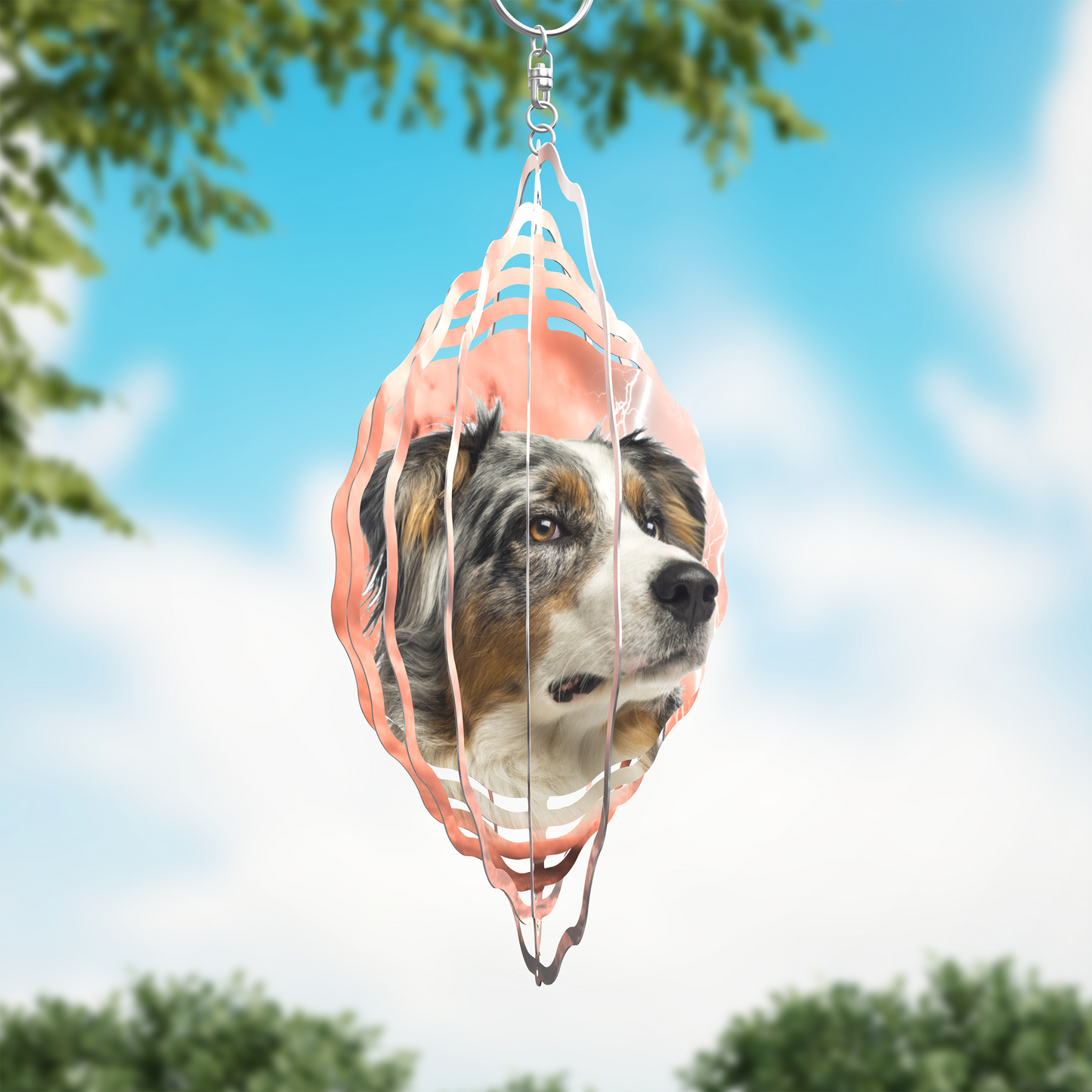 Australian Shepherd Wind Spinner