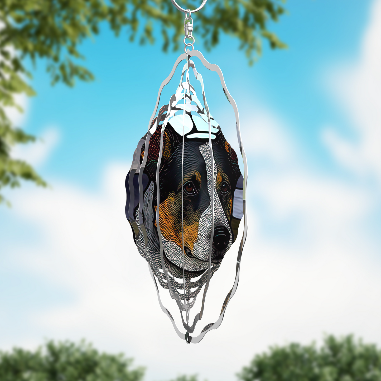 Australian Cattle Dog Wind Spinner