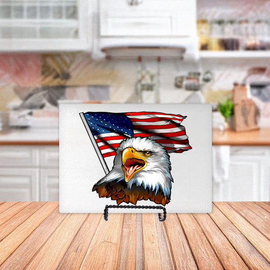 Americana Eagle Patriotic Cutting Board