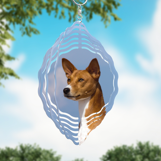 Basenji Wind Spinner