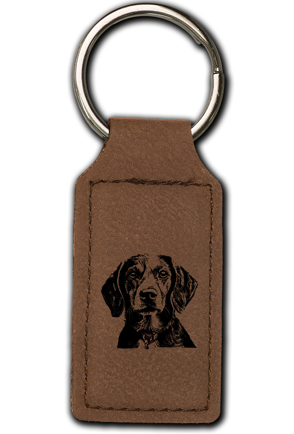 Beagle Leatherette Key Chain