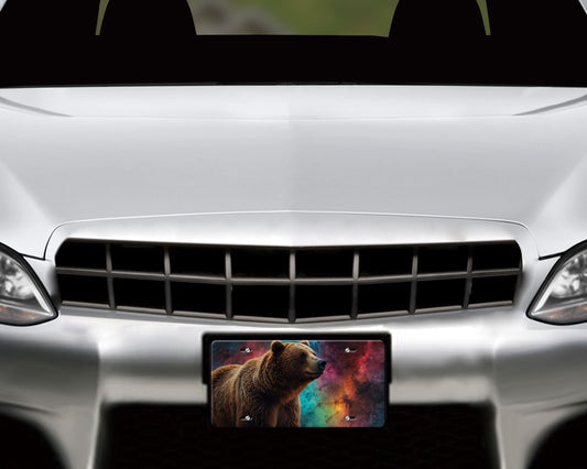 Bear License Plate
