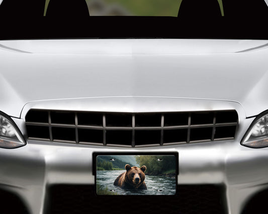 Bear License Plate