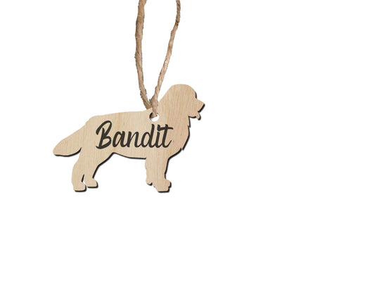 JH-Bernese Mountain Dog Custom Dog Ornament