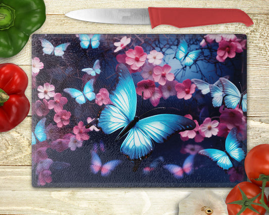 Butterflies Cutting Board