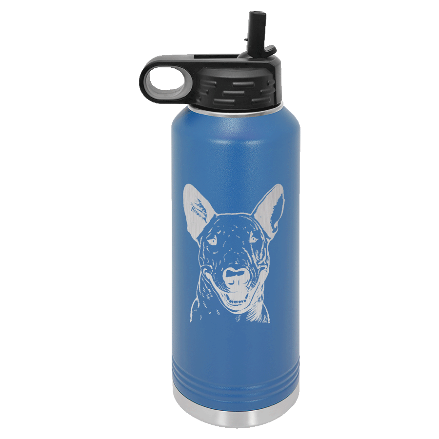 Bull Terrier Water Bottle
