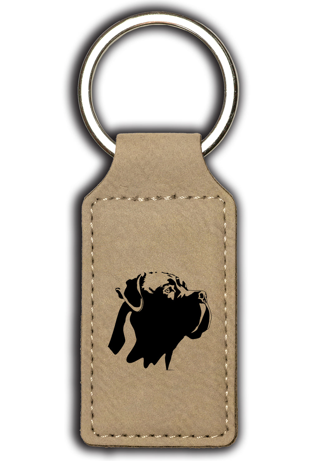 Cane Corso Leatherette Key Chain