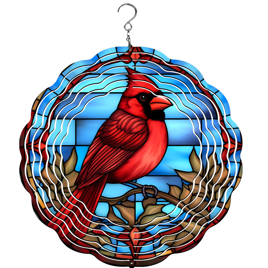 Cardinal Wind Spinner