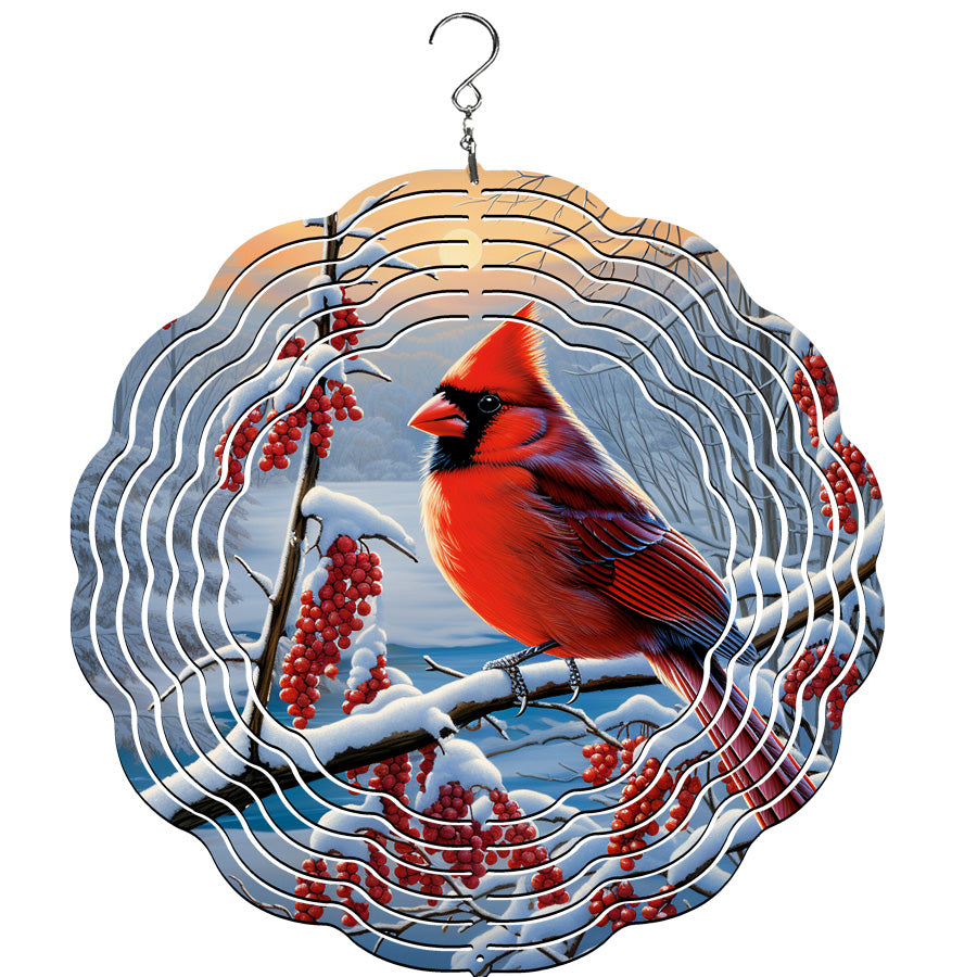 Cardinal Wind Spinner