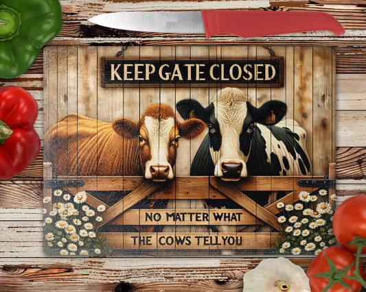 Cow Cutting Board