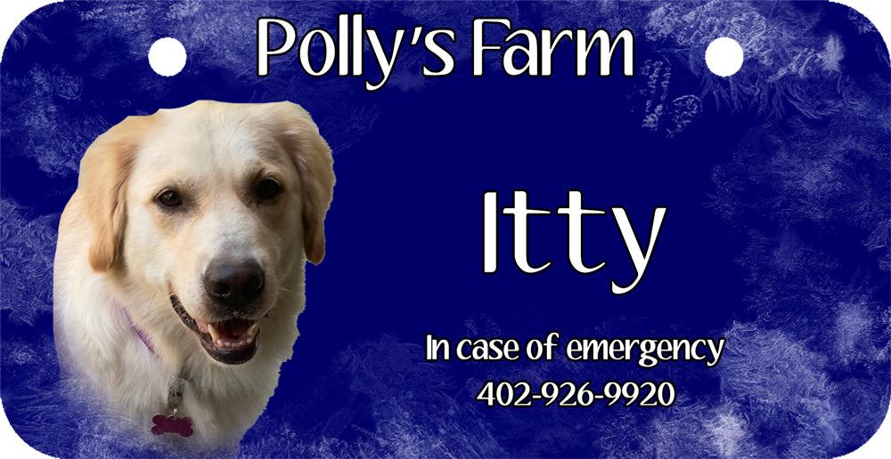 Personalized Dog Crate ID Tag
