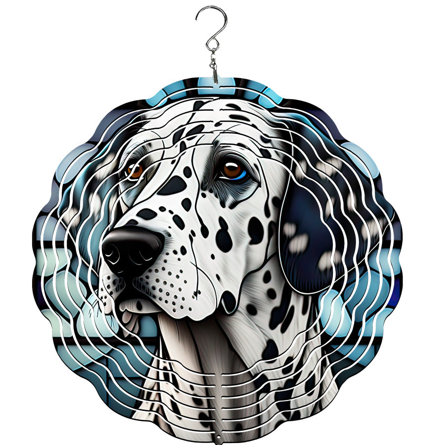 Dalmatian Wind Spinner