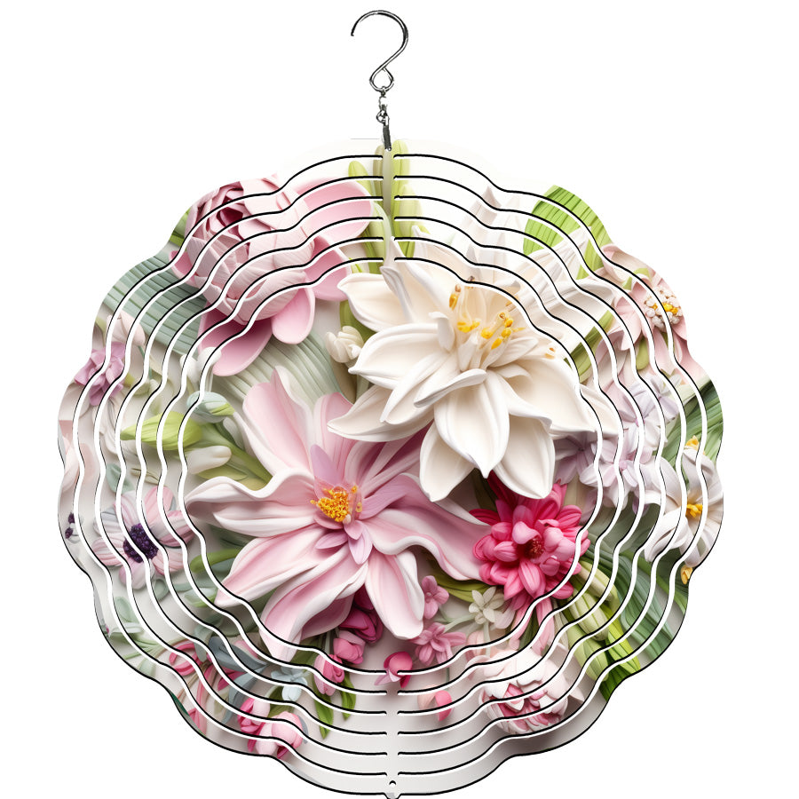 Flowers Wind Spinner