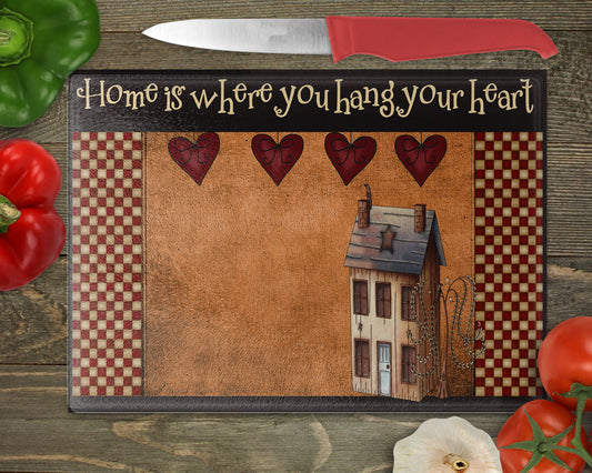 Home is where you hang your Heart Cutting Board