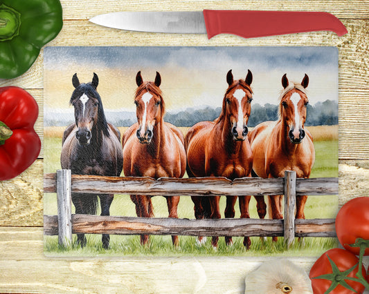 Horse Cutting Board