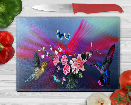 Hummingbird Cutting Board