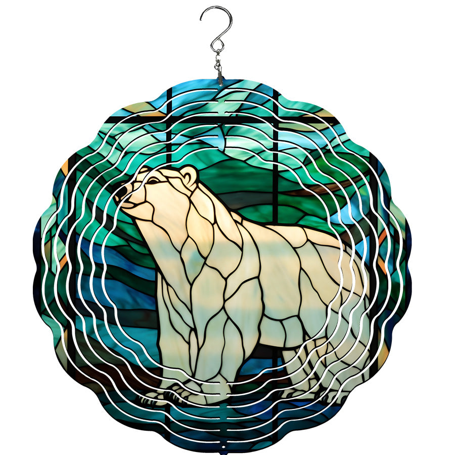 Polar Bear Wind Spinner
