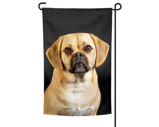 Puggle Garden Flag