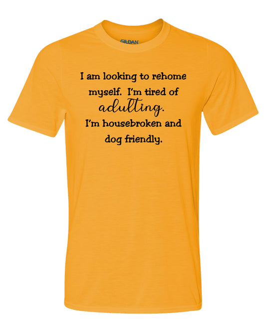 Adulting - I am looking to rehome myself