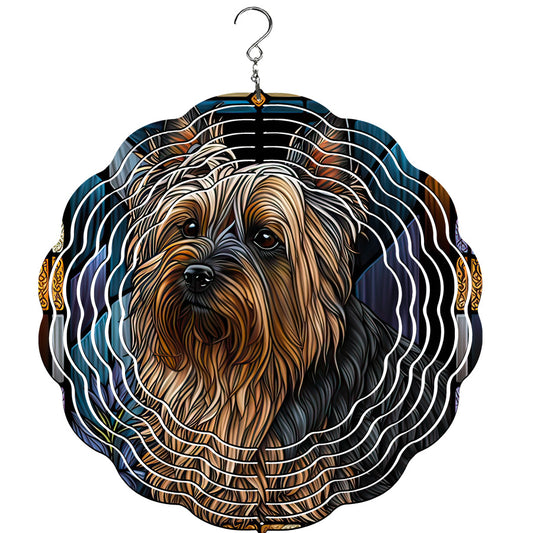 Silky Terrier Wind Spinner