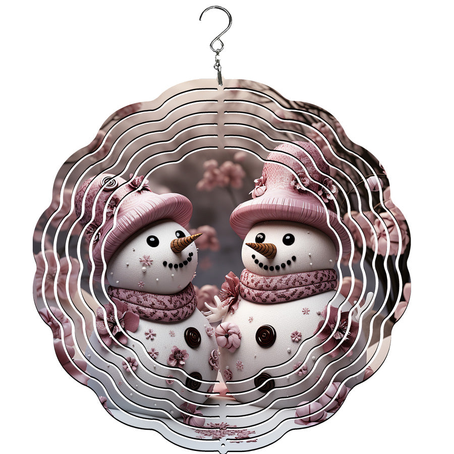 Snowman Wind Spinner