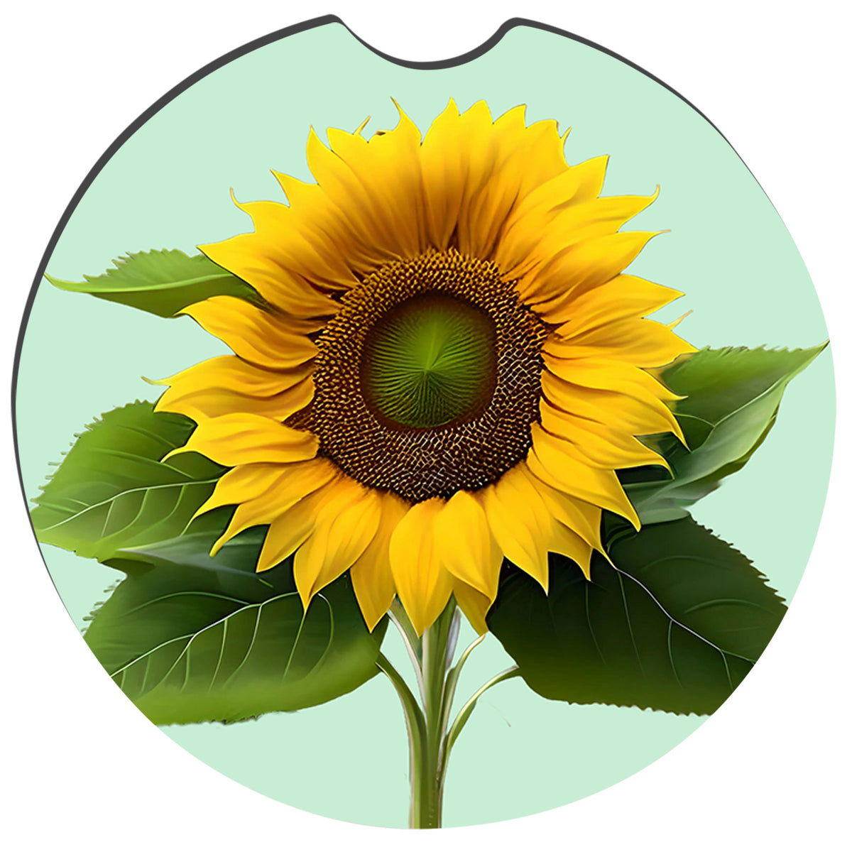 Sunflower Car Coasters