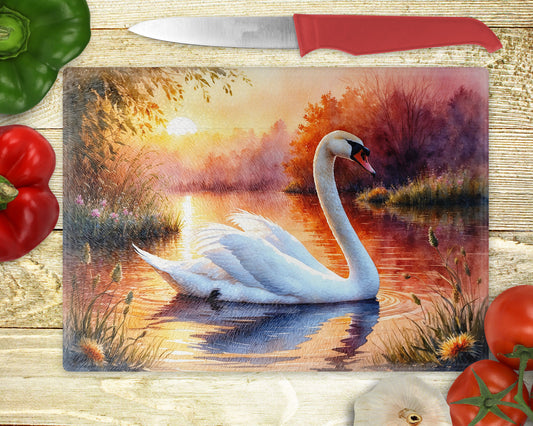 Swan Cutting Board