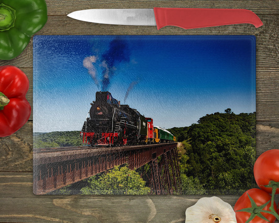 Train Cutting Board
