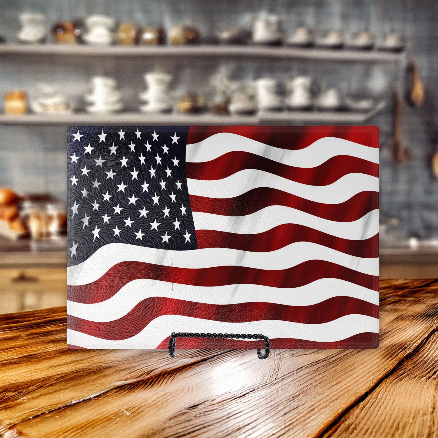 Americana US Flag Patriotic Cutting Board