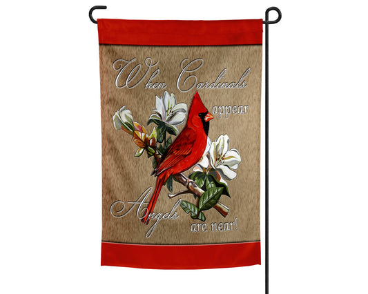 Cardinal Garden Flag