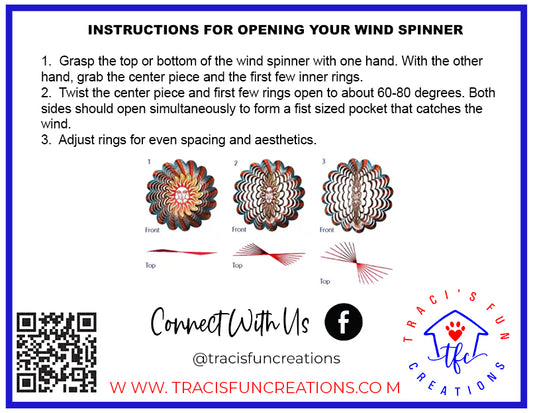 Sunflower Wind Spinner