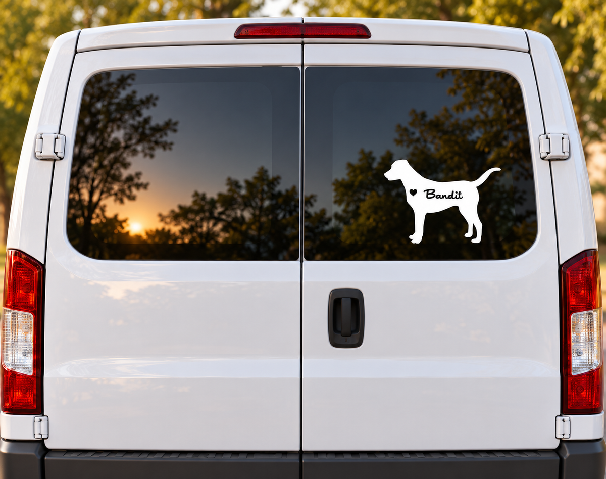 Labrador Vinyl Decal Sticker