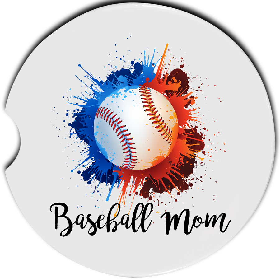 Baseball Mom Car Coasters