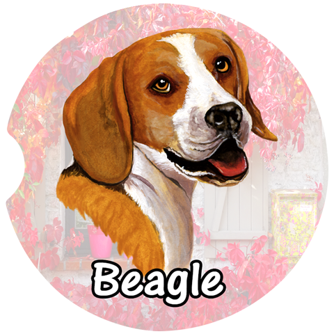 Beagle Car Coasters