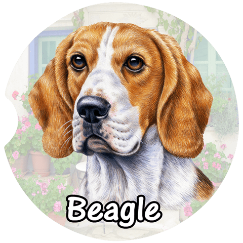 Beagle Car Coasters