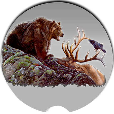 Bear Car Coasters