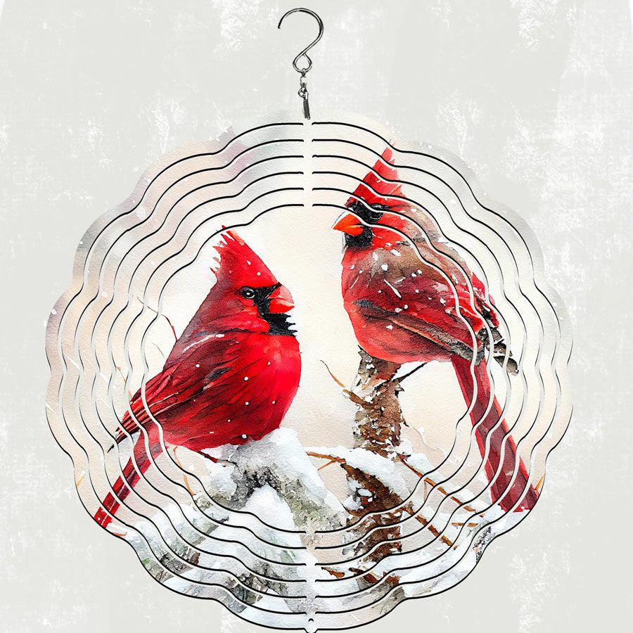Cardinal Wind Spinner